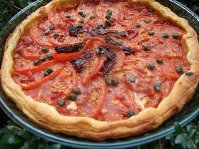 Tarte à la tomate