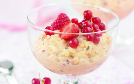 Risotto épicé aux fruits des bois