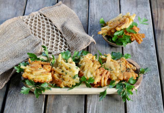 Croquettes de maccheroni au poulet