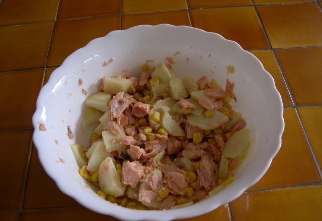 Salade de topinambours maison