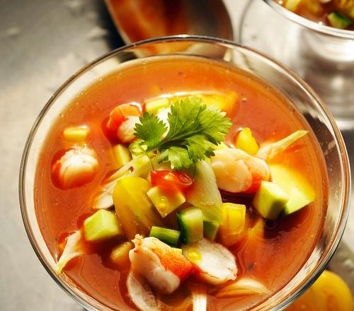 Gaspacho au ketchup à la mexicaine