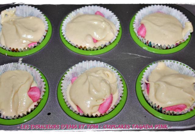 Muffins tagada pink