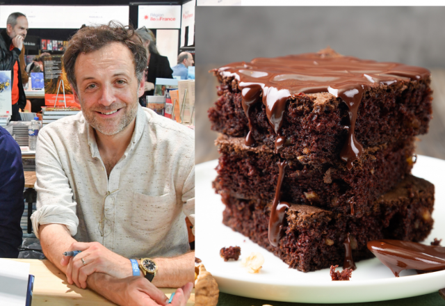 “Super fondant, gentiment beurré” :  François-Régis Gaudry partage la recette d’un brownie très gourmand