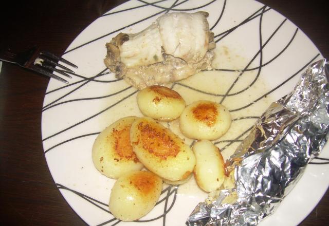 Filets de tilapia en papillote