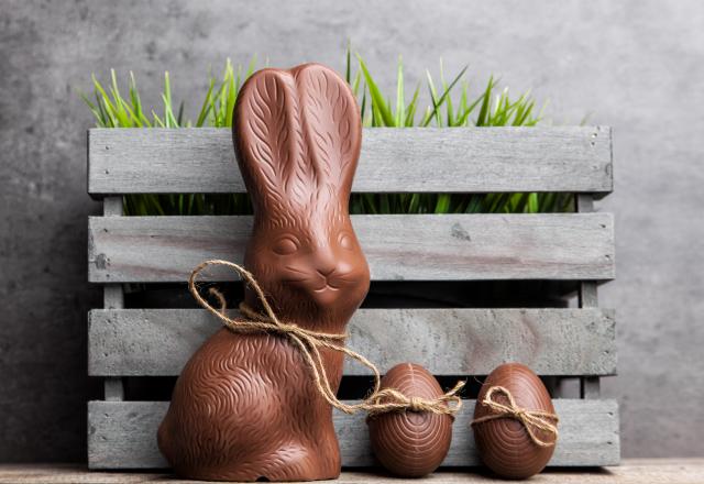 Lapin de Pâques en chocolat