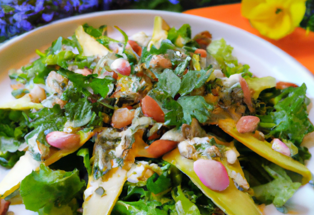 Salade de Princesse Amandine aux herbes