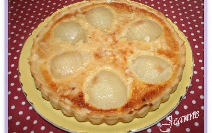 Tarte aux poires bourdaloue