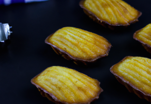 Madeleines à la confiture de lait