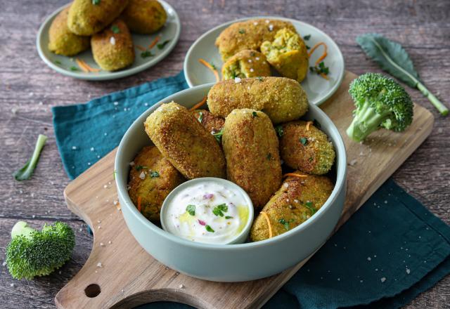 Croquettes de brocolis et carottes