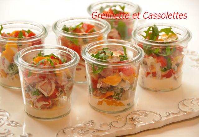 Salade fraîcheur Tomates Haddock Roquette