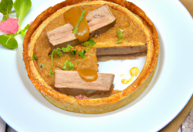 Croustade au foie gras