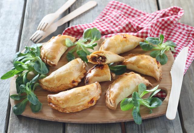 Empanadas au bœuf et chorizo