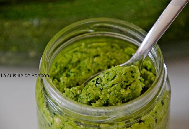 Pesto au vert de courgette