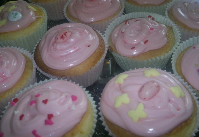 Cupcake 'ma vie en rose'