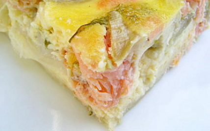 Quiche au Saumon et au Fenouil