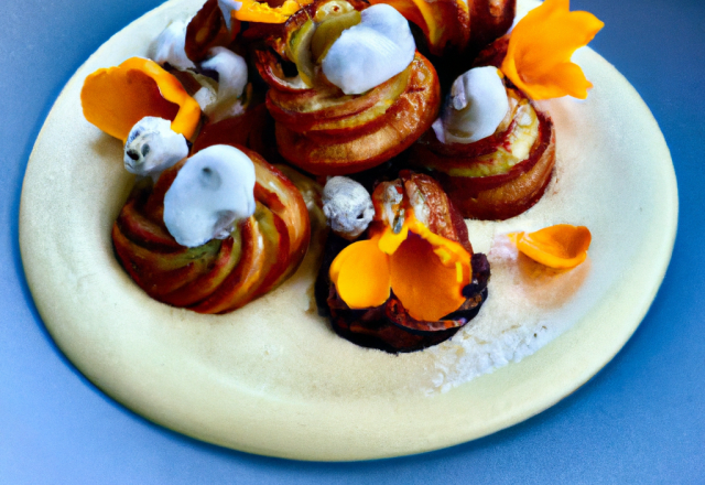 Crème de choux fleur  aux moules