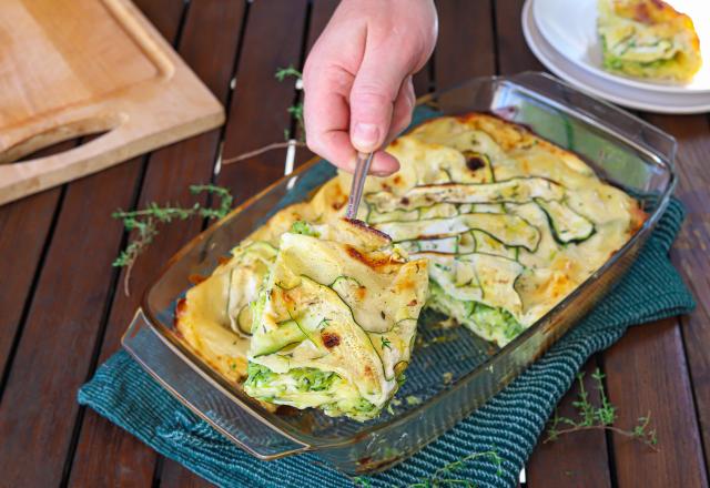 Lasagnes aux courgettes