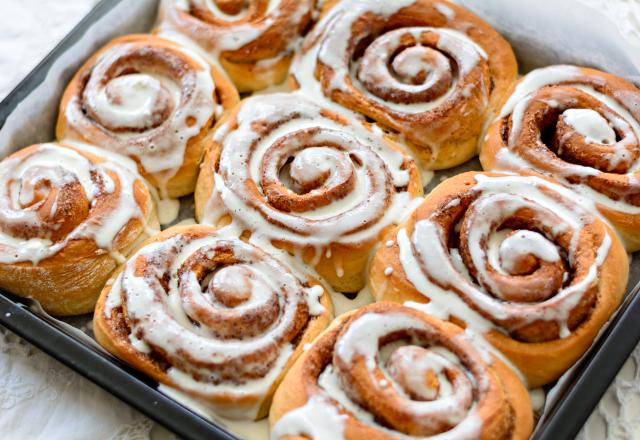 "Cette recette a ravi tout le monde" : faites de délicieux cinnamon rolls, parfaits pour vos goûters d’automne !