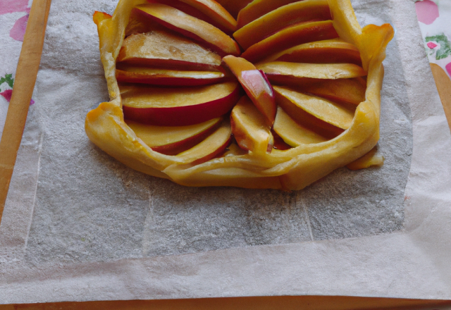 Feuilleté aux pommes