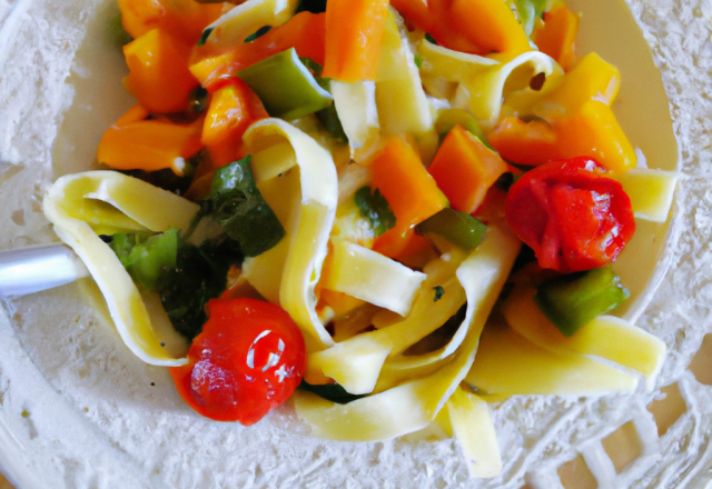 Tagliatelles de légumes au Companion