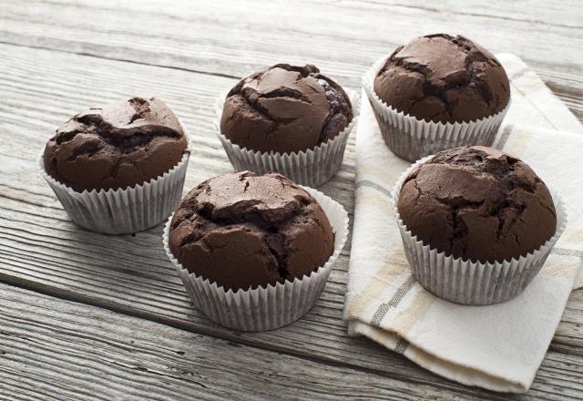 Cœurs fondants au chocolat et caramel