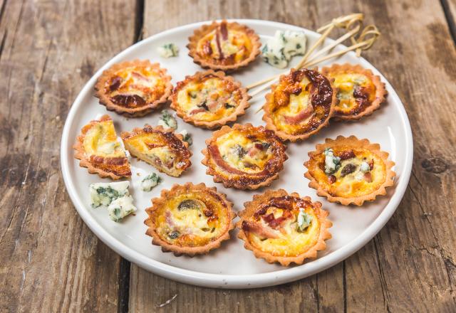 Mini quiches aux champignons