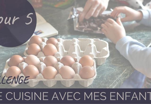 Challenge "Je cuisine avec les enfants" Jour 5 : Apprendre les bons gestes en cuisine mais avec un Chef !