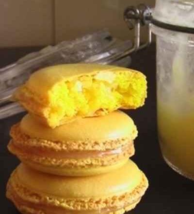 Macarons au citron