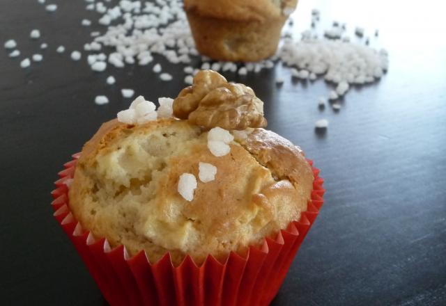 Muffins aux pommes ... et peu de vaisselle à faire !