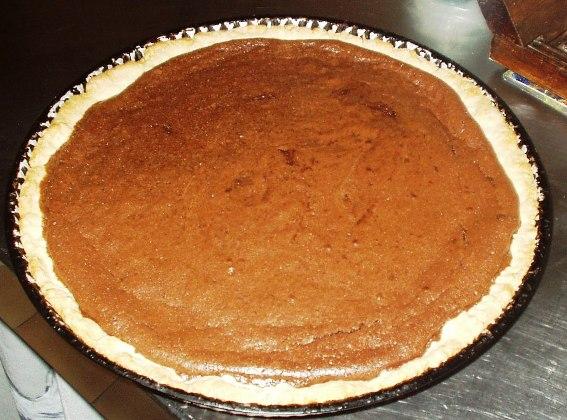 Tarte au chocolat minute