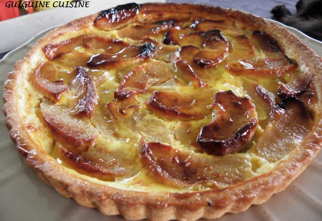 Tarte normande aux pommes