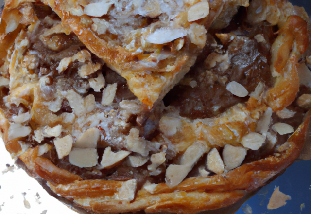 Galette des rois à la poudre d'amandes et au Nutella