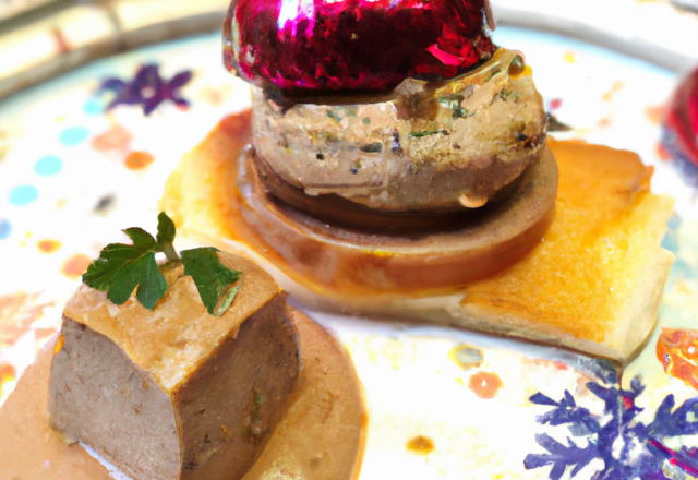 Presskopf de Noël au foie gras