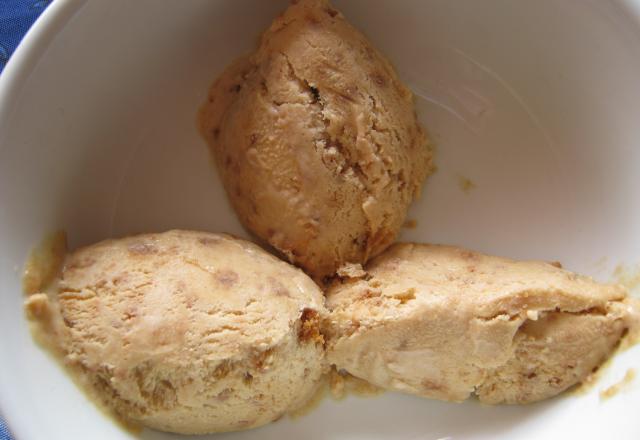 Glace aux speculoos sans sorbetière