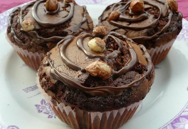 Cupcakes au nutella pour enfants