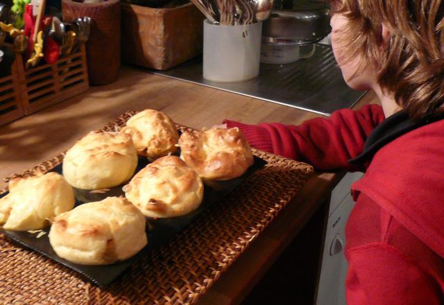 Gougères au maroilles