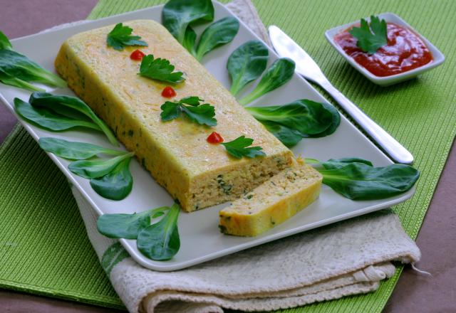 Terrine de crabe au ketchup et zeste de citron