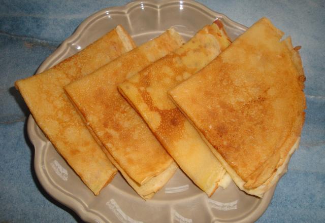 Crêpes au caramel de lait