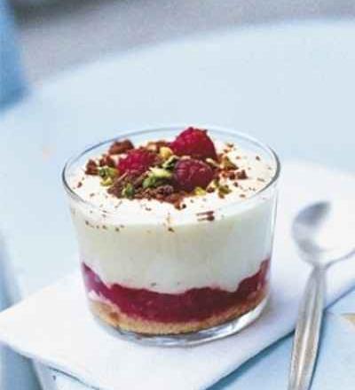 Tiramisu aux framboises