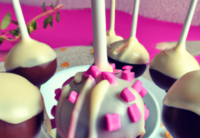 Cake pops au Philadelphia Milka