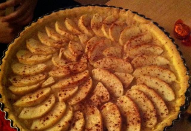 Tarte aux pommes parfumée