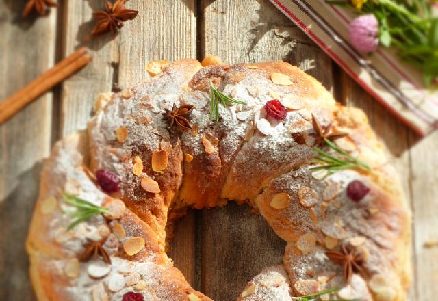 Couronne aux amandes