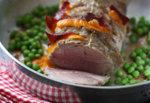 Mini-Rôti d'agneau, grisons et mimolette