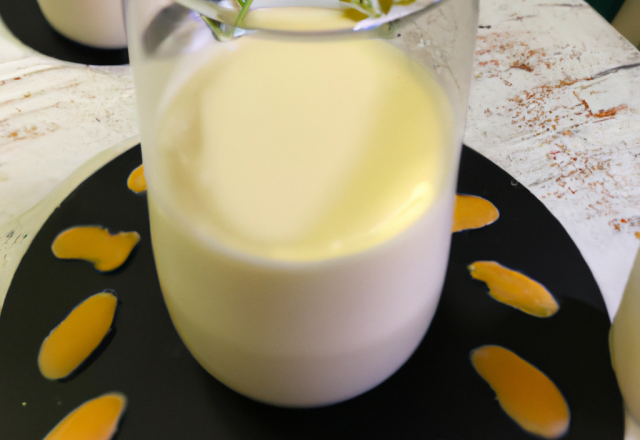 Pana Cotta d'huîtres