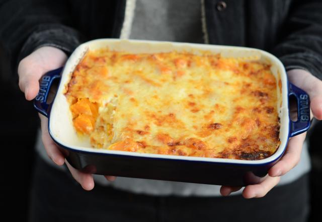 "Tous les invités se sont régalés" : testez notre gratin façon dauphinois au butternut pour l'automne !