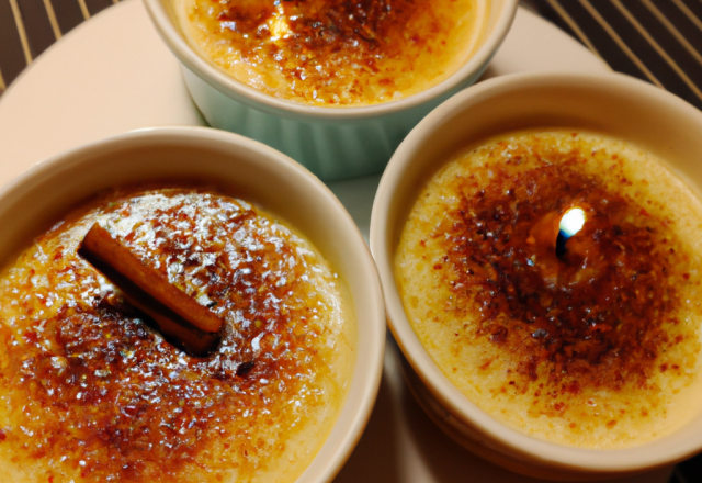 Crème brûlée à la cardamome