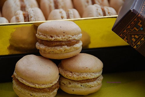 Macarons au pain d'épices maison