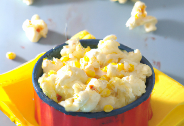 Creamed Corn,pop corn