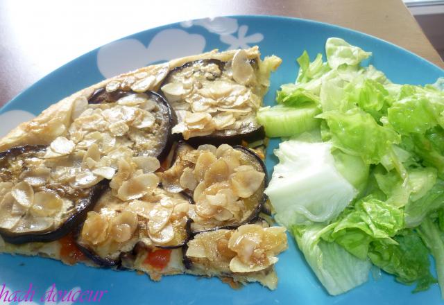 Tarte tatin d'aubergines maison