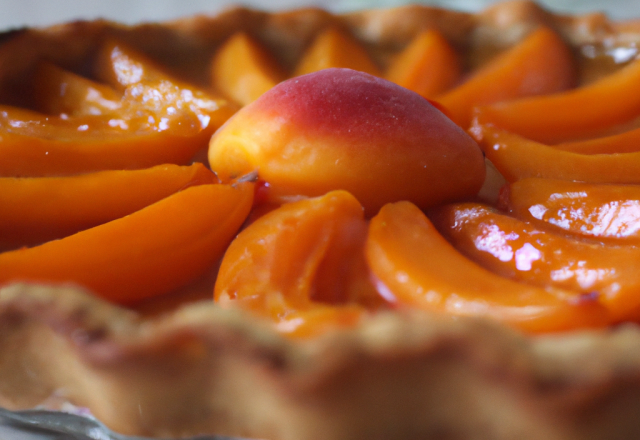 Tarte aux abricots inratable